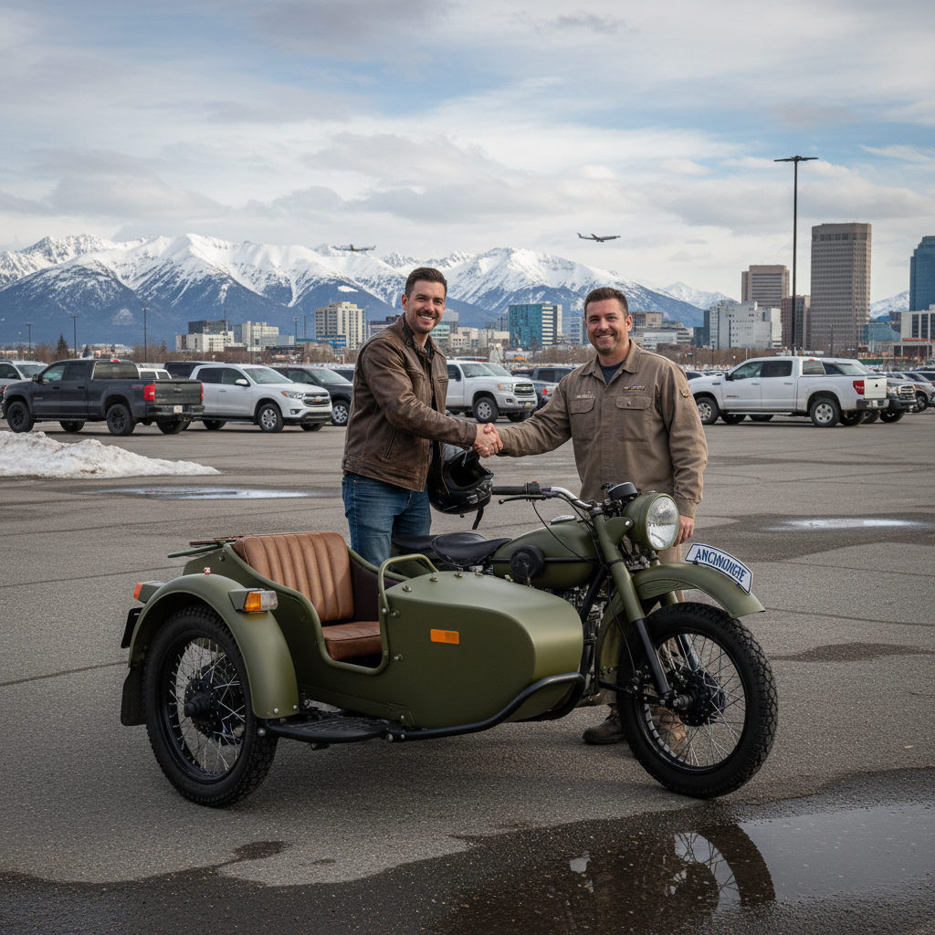 Russian Embassy Facilitates Motorcycle Gift to Alaskan Fire Inspector
