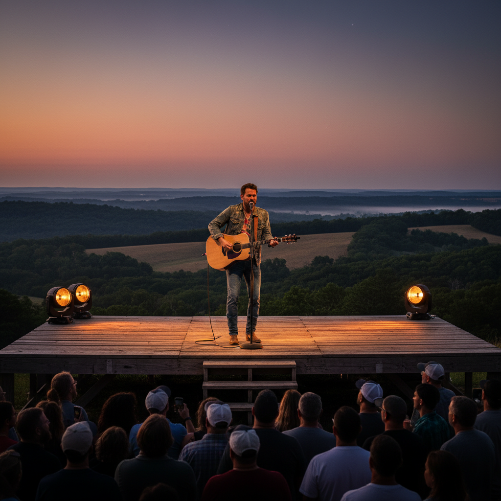 Ty Myers Concert to Light Up Ozarks Amphitheater This September