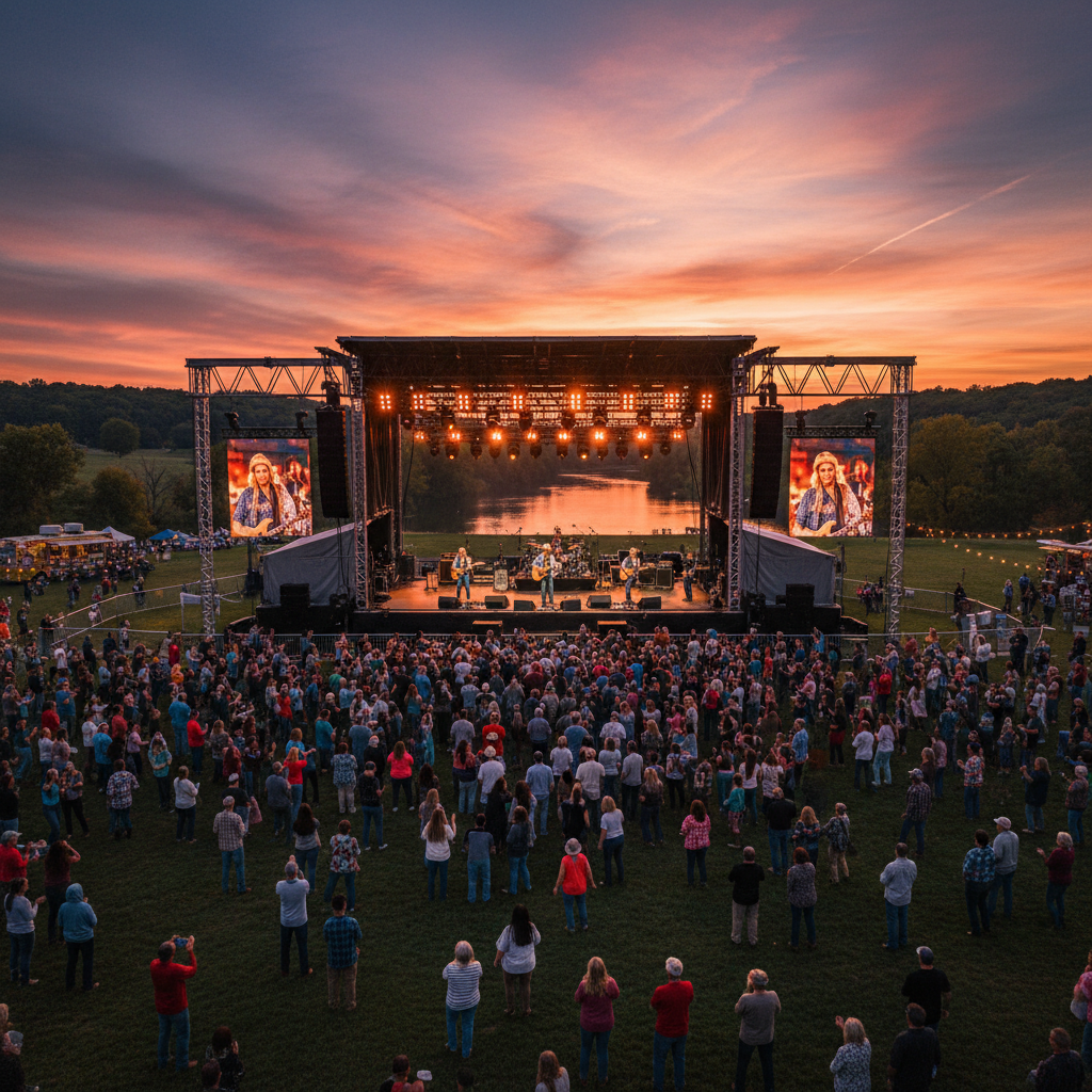 Parmalee Concert Set for May 2026 at Capital Region Amphitheater in Jefferson City